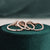 3pcs Vintage Style Bridal Ring Set, Oval Cut Center Stone