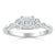 Asscher Cut Lab Diamond Engagement Ring, Vintage Style