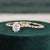 Bridal Ring Set, Oval Cut Center Stone