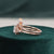 Bridal Ring Set, Oval Cut Center Stone