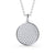 Circle Shaped Pendant 0.60ct
