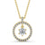 Circle Shaped Pendant 1.10ct