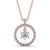 Circle Shaped Pendant 1.10ct