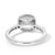 Cushion Cut Lab Diamond Halo Engagement Ring, Tiffany Design