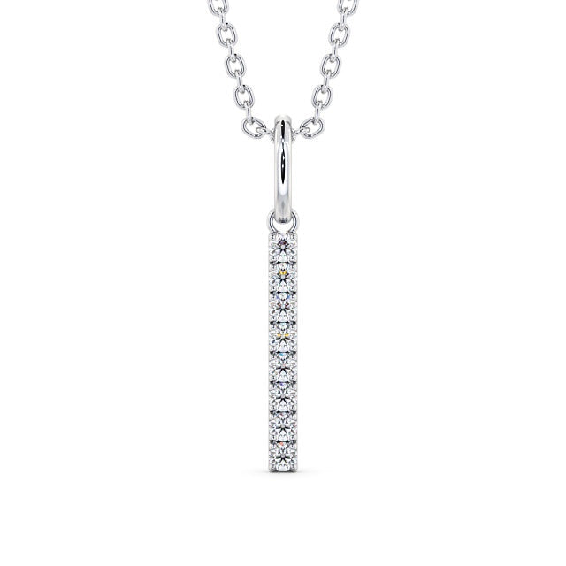 Drop Bar Pendant 0.20ct