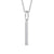Drop Bar Pendant 0.20ct