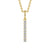 Drop Bar Pendant 0.20ct