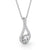 Drop Halo Pendant 1.35ct
