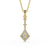 Drop Vintage Style Pendant 0.20ct