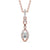 Drop Vintage Style Pendant 0.55ct