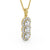 Drop Vintage Style Pendant 1.85ct