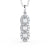 Drop Vintage Style Pendant 1.85ct