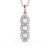 Drop Vintage Style Pendant 1.85ct