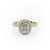 Elongated Cushion Cut Lab Diamond, Full Set