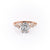 Elongated Cushion Cut Lab Diamond With Hidden Halo And Side Stones