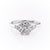 Elongated Cushion Cut Lab Diamond With Side Stones