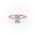 Elongated Cushion Cut Lab Diamond With Stone Set Shoulders