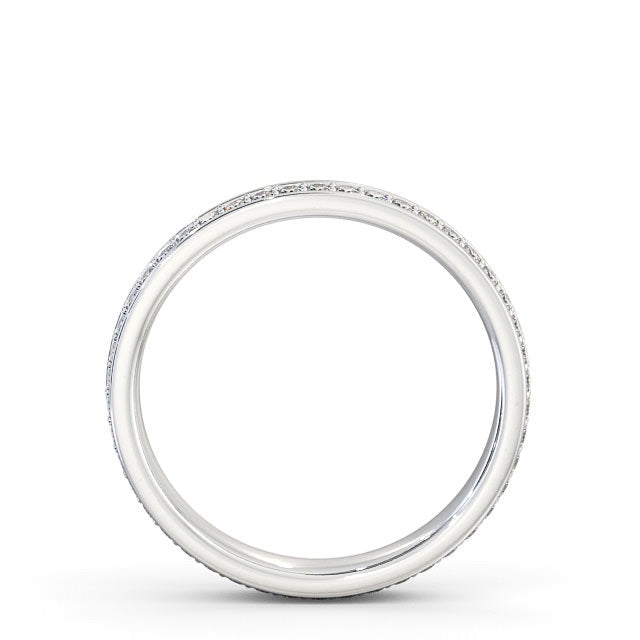 Full Eternity Ring, Offset Round Cut Stones