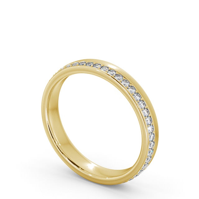 Full Eternity Ring, Offset Round Cut Stones