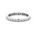 Full Eternity Ring, Princess Cut Vintage Design