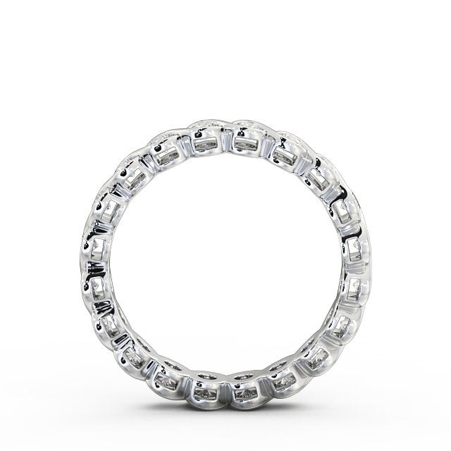 Full Eternity Ring, Round Cut Rub-Over Setting