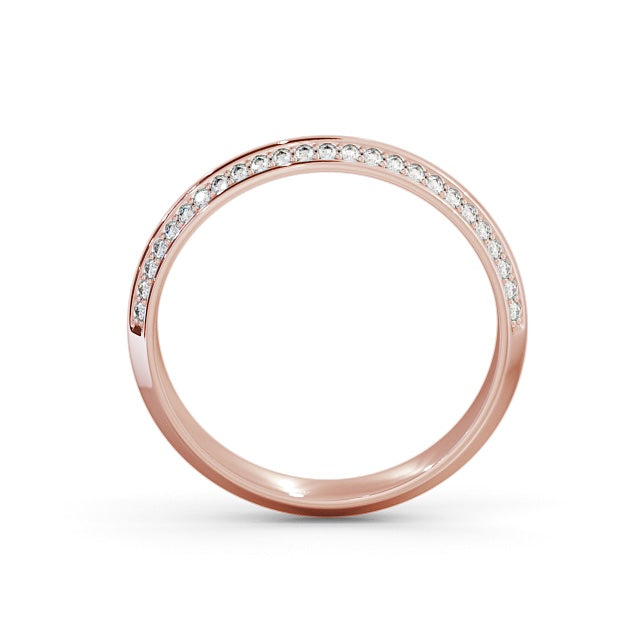 Half Eternity Ring, Double Edged Round Cut