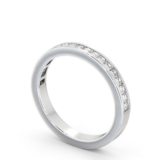 Half Eternity Ring, Princess Cut Classic Design
