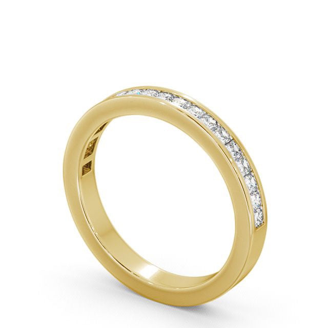 Half Eternity Ring, Princess Cut Classic Design