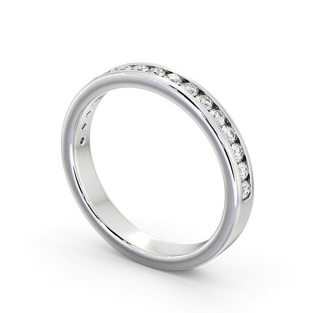 Half Eternity Ring, Round Cut Classic Design