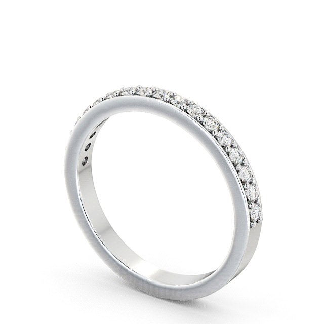 Half Eternity Ring, Round Cut Classic Design