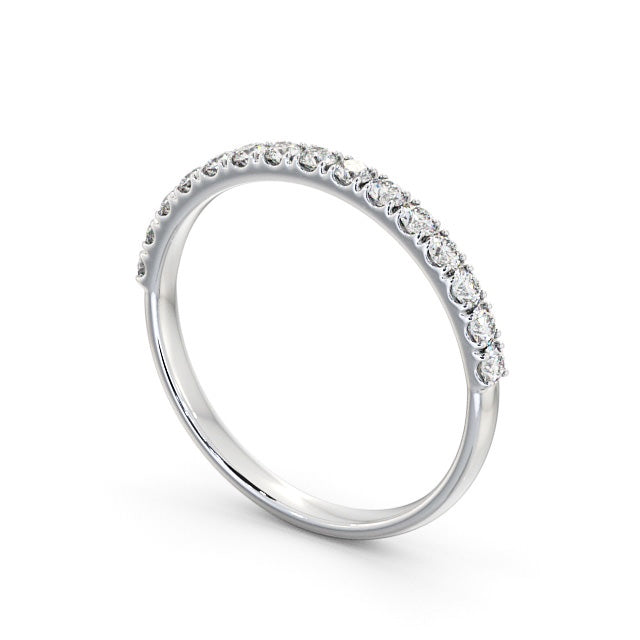 Half Eternity Ring, Round Cut Classic Design