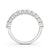 Half Eternity Ring, Round Cut Classic Design