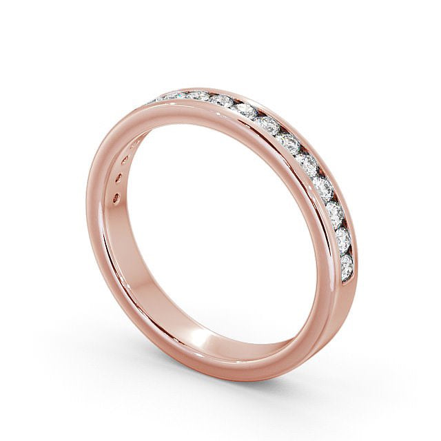 Half Eternity Ring, Round Cut Classic Design