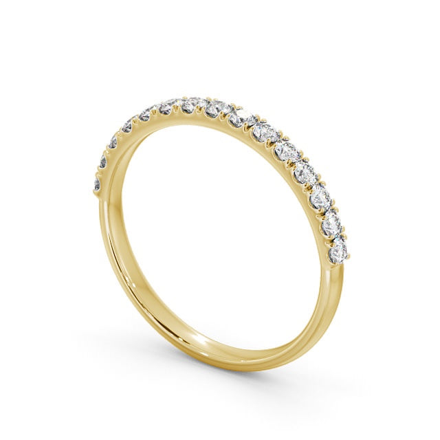 Half Eternity Ring, Round Cut Classic Design