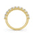 Half Eternity Ring, Round Cut Classic Design
