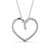 Heart Shaped Pendant 0.20ct