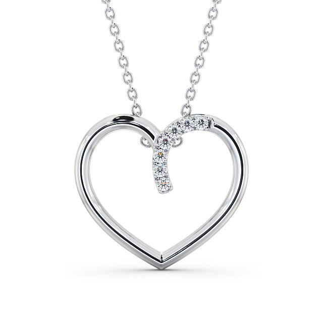 Heart Shaped Pendant 0.20ct
