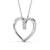 Heart Shaped Pendant 0.20ct