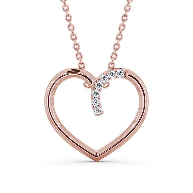 Heart Shaped Pendant 0.20ct