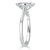 Marquise Cut Lab Diamond Engagement Ring, Classic Design