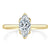 Marquise Cut Lab Diamond Engagement Ring, Classic Design