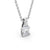 Princess Cut Classic Solitaire Pendant