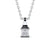Princess Cut Classic Solitaire Pendant