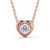 Round Cut Classic Solitaire Pendant