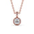 Round Cut Classic Solitaire Pendant