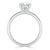 Round Cut Lab Diamond Engagement Ring, Classic Style