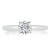 Round Cut Lab Diamond Engagement Ring, Classic Style