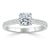 Cushion Cut Lab Diamond Engagement Ring, Classic Style