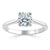 Cushion Cut Lab Diamond Engagement Ring, Classic Style