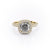 Cushion Cut Lab Diamond Full Set
